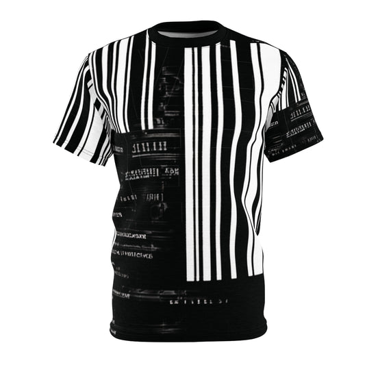 Monochrome Barcode T-Shirt – Limited Edition