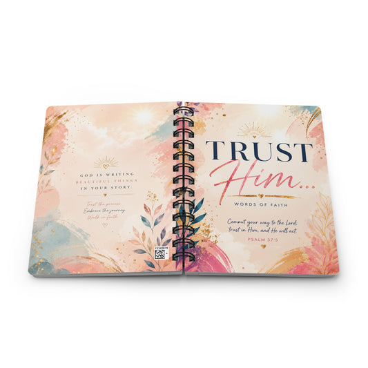 Trust Him… Inspirational Journal for Writing the Vision