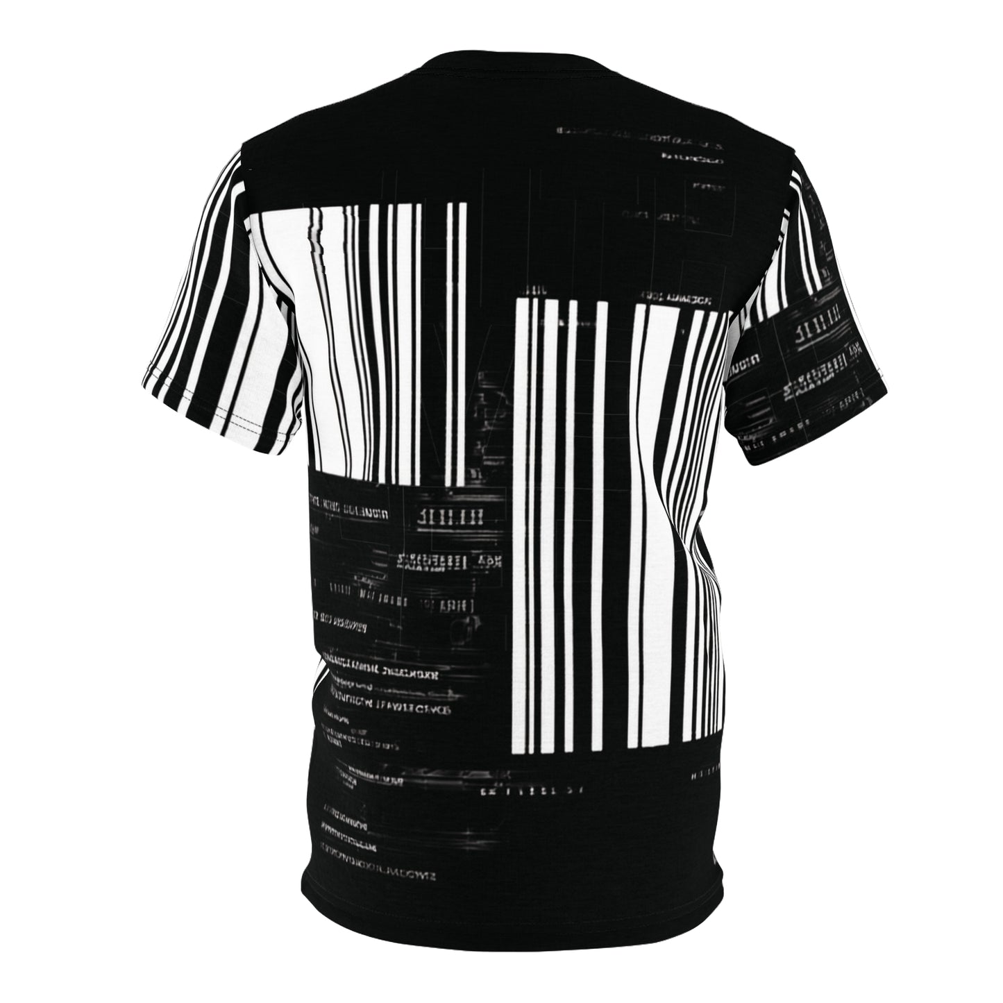 Monochrome Barcode T-Shirt – Limited Edition