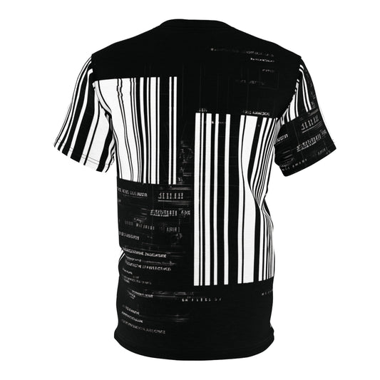 Monochrome Barcode T-Shirt – Limited Edition