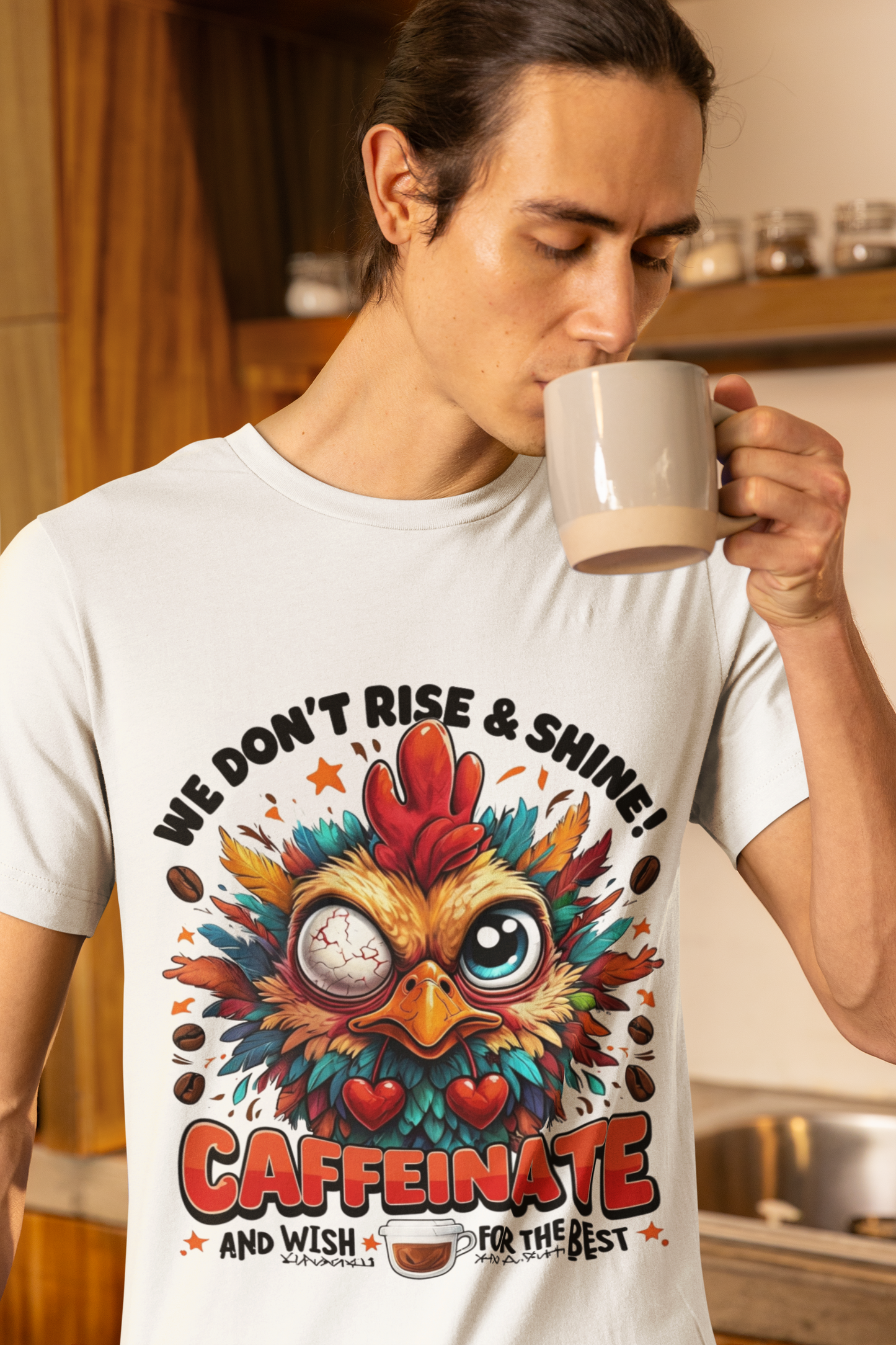 Eden's Wings | Quirky Rooster T-Shirt