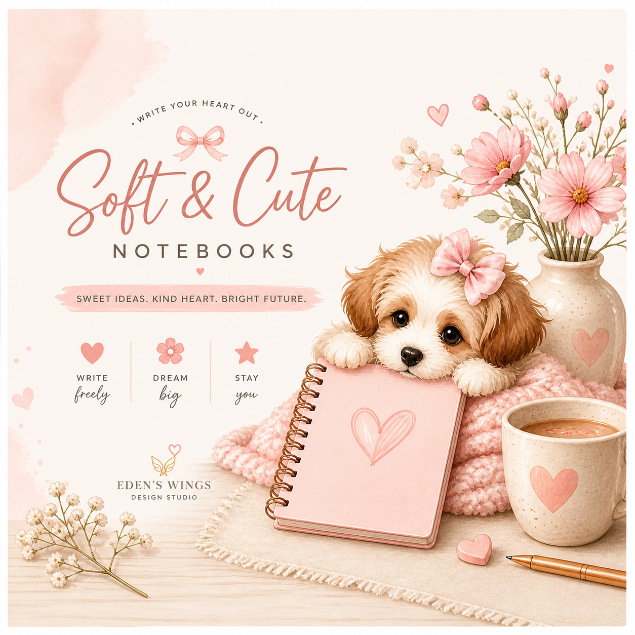Soft & Cute Notebooks