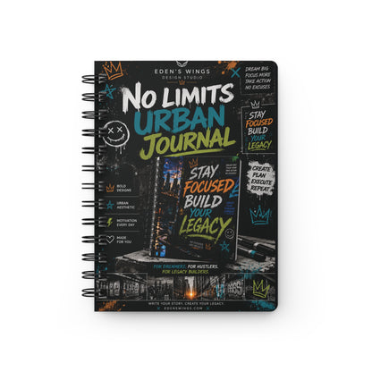 No Limits Urban Journal – Dream Big • Stay Focused