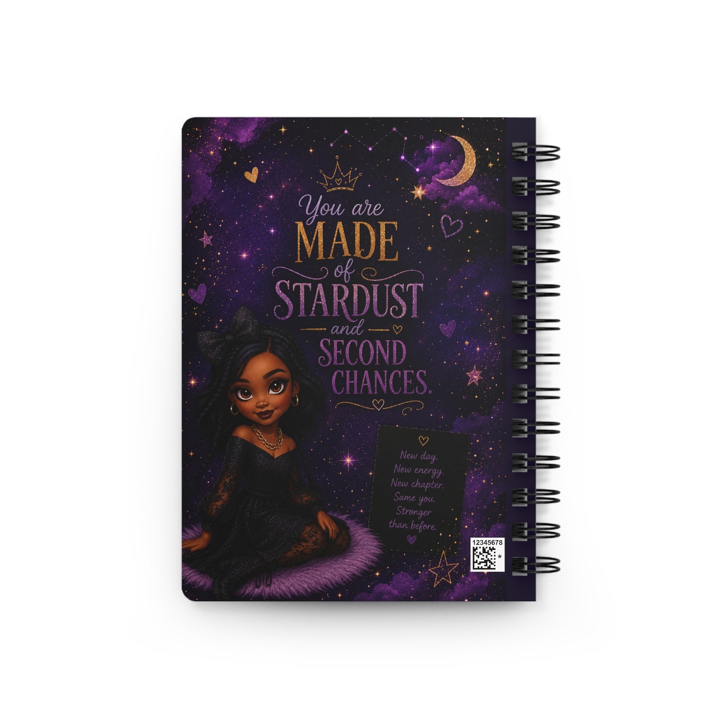Made of Stardust & Second Chances Spiral Journal
