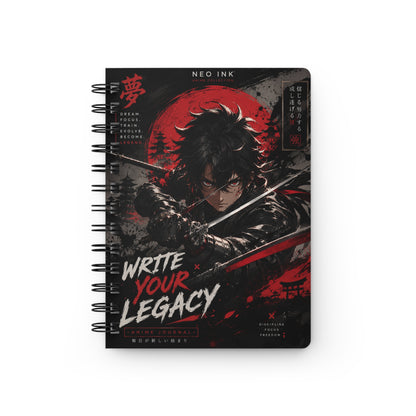 Neo Ink™ Warrior Spirit Spiral Journal