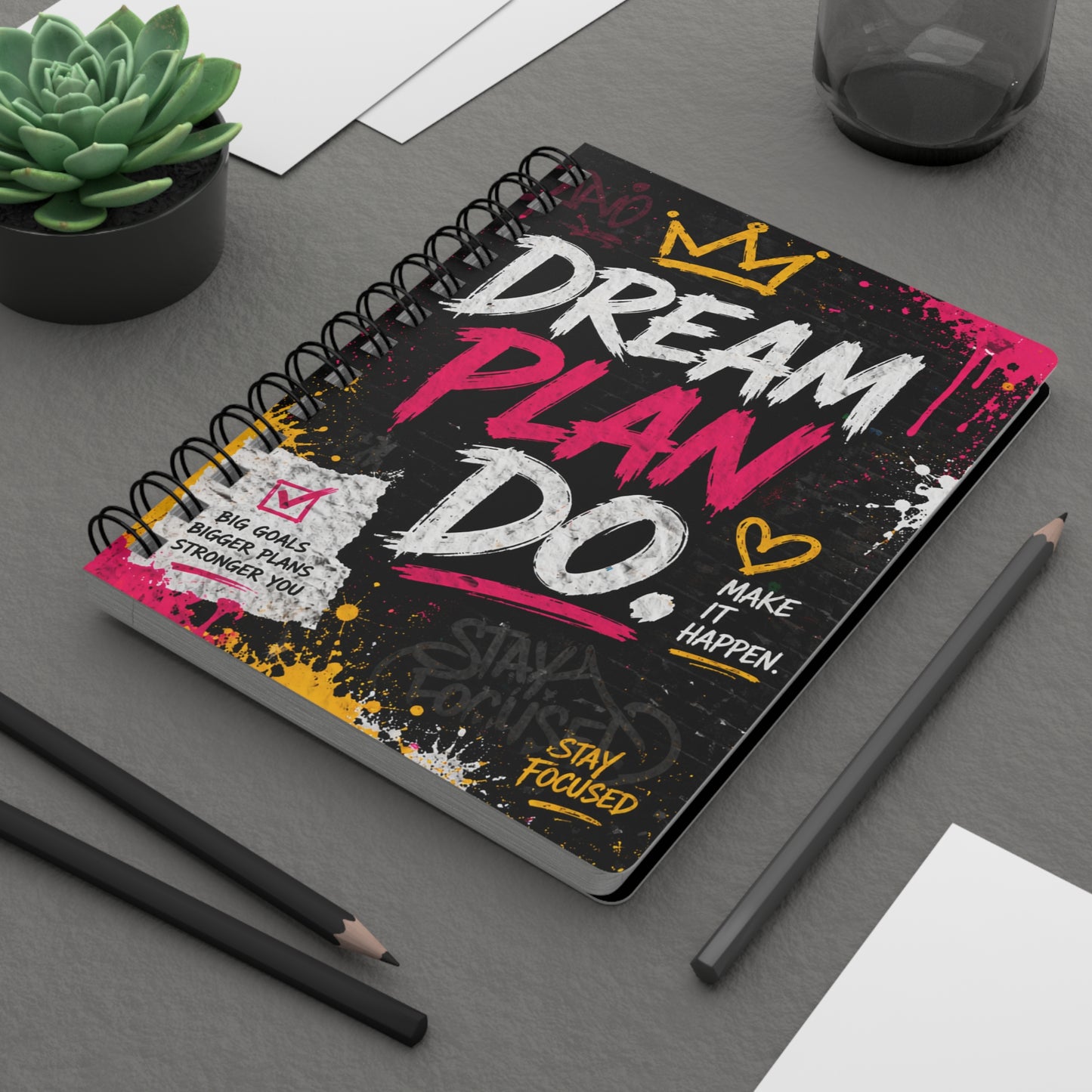 Dream Plan Do — Urban Motivation Spiral Journal