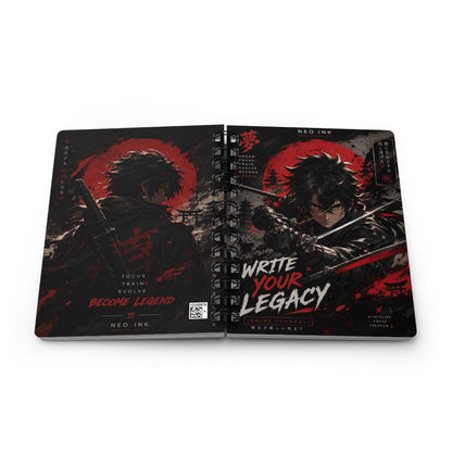 Neo Ink™ Warrior Spirit Spiral Journal