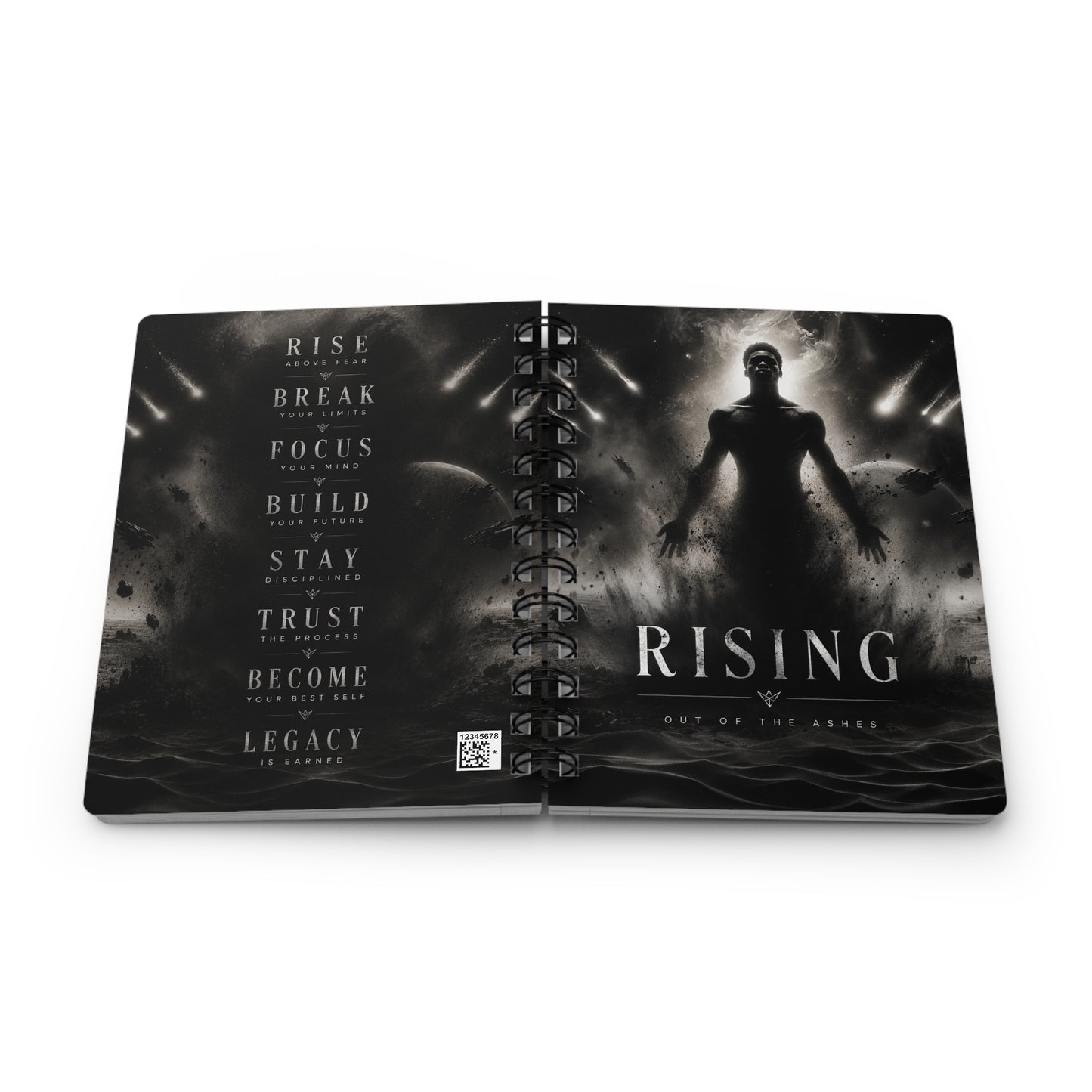 RISING — Minimalist Motivation Journal