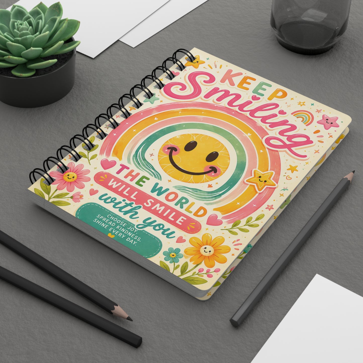 The World Shines Brighter With You Journal