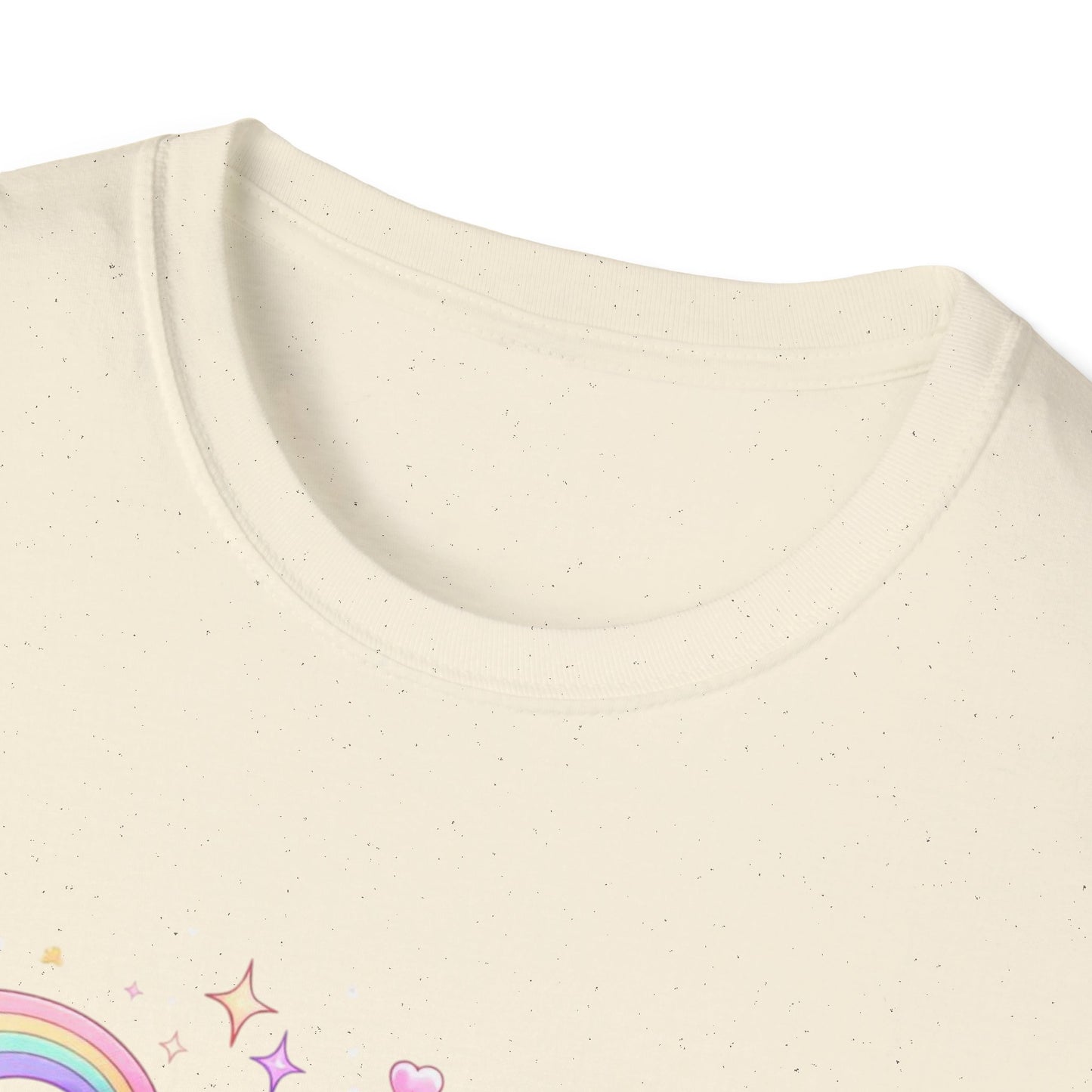 Wear the Journey T-Shirt — Pastel Rainbow Inspirational Graphic Tee