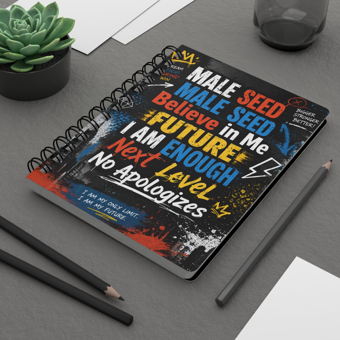Urban Cool Motivational Journal