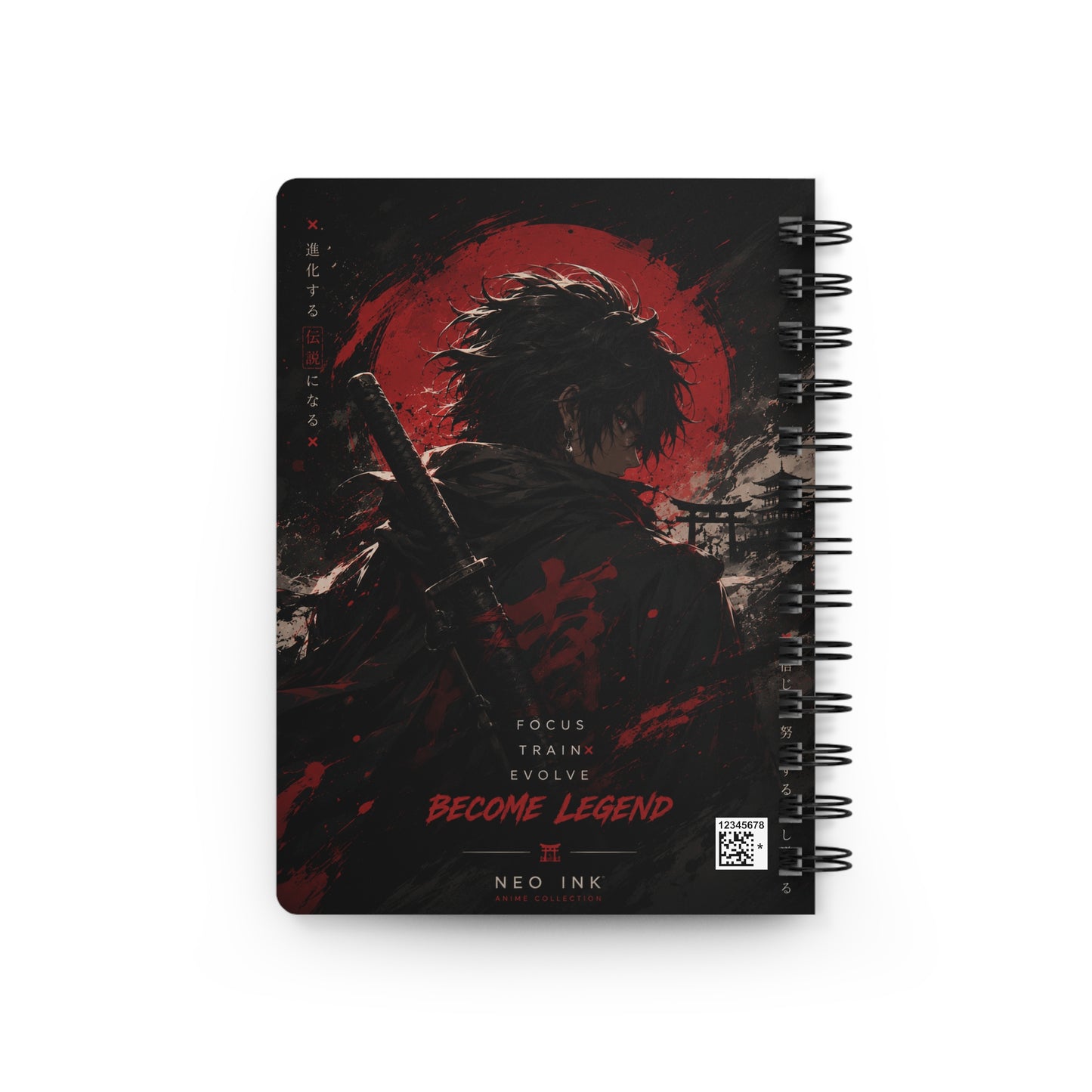 Neo Ink™ Warrior Spirit Spiral Journal