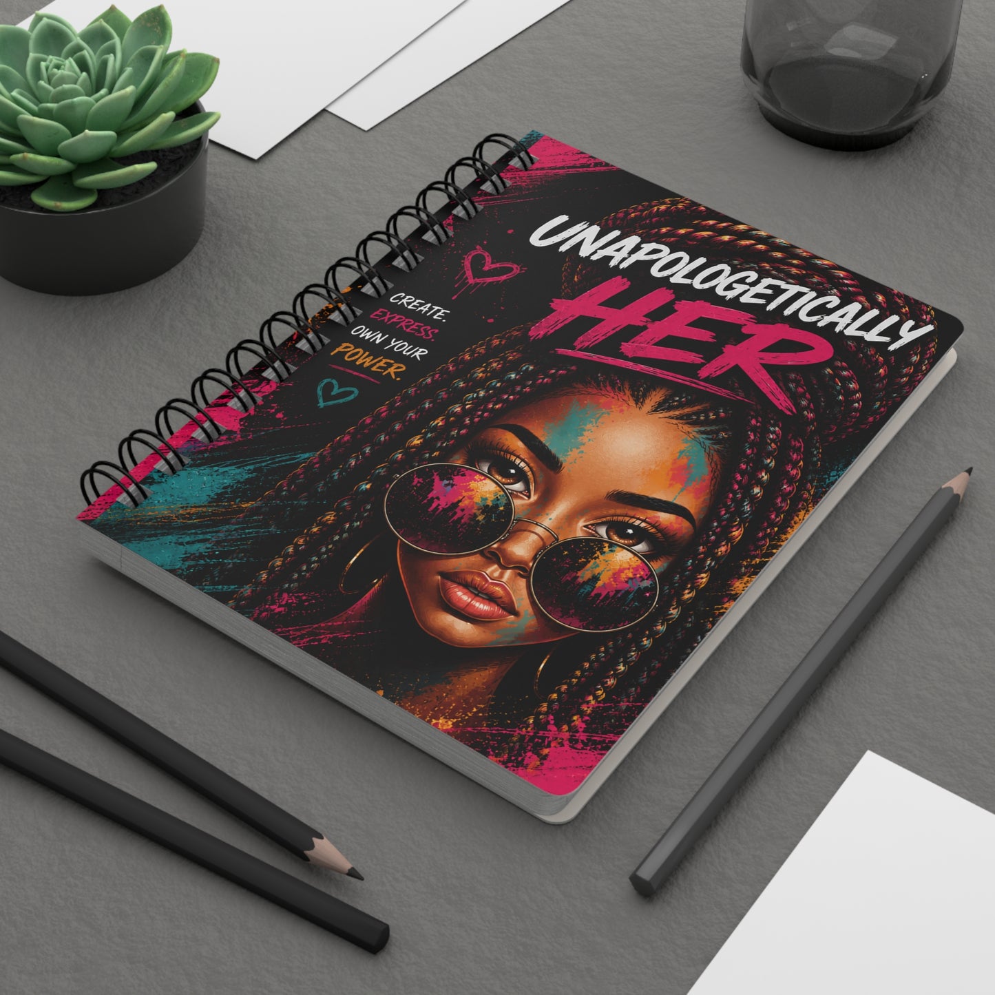 Unapologetically Her Spiral Journal