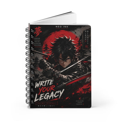 Neo Ink™ Warrior Spirit Spiral Journal