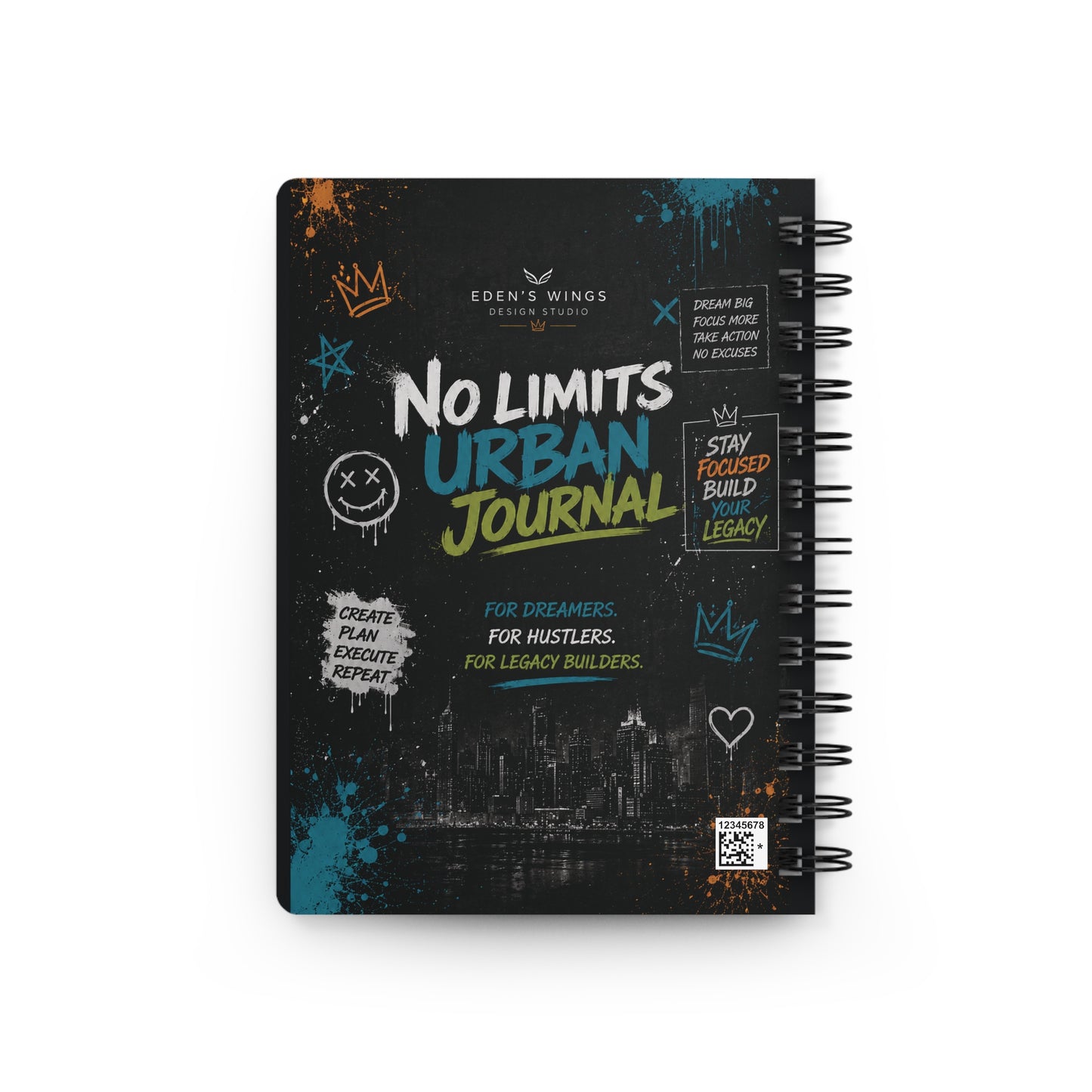 No Limits Urban Journal – Dream Big • Stay Focused