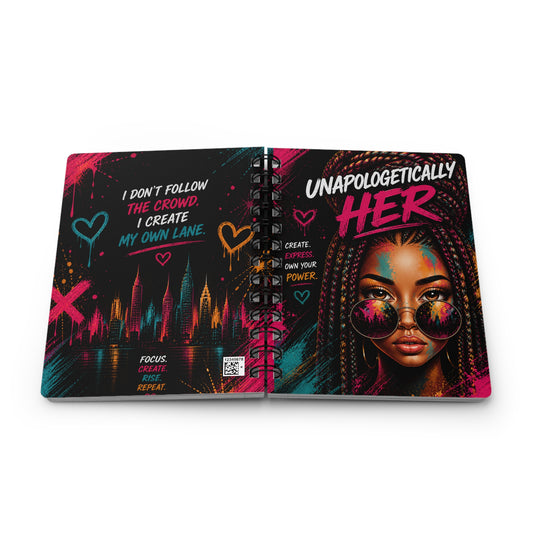 Unapologetically Her Spiral Journal