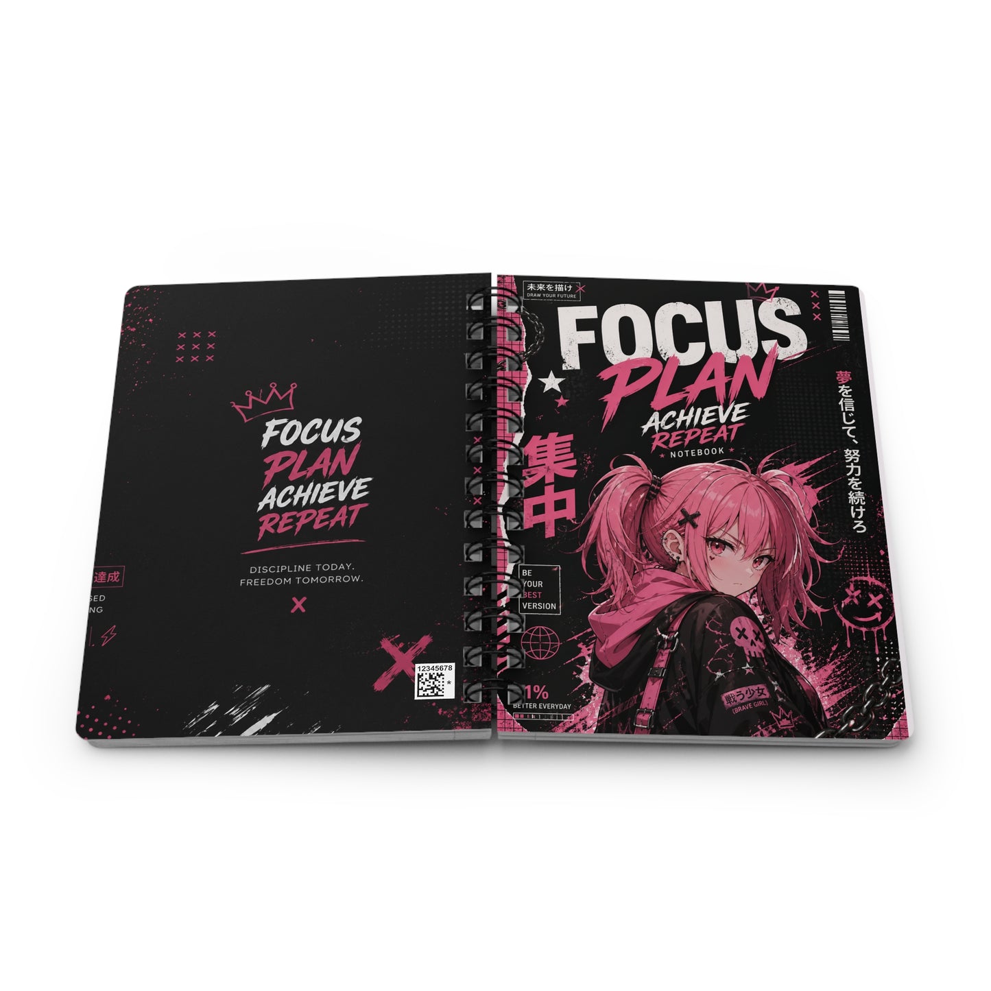 Focus Plan Achieve Repeat Journal