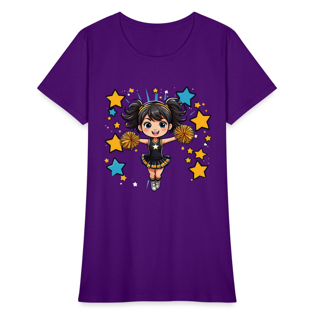 T-Shirt - Unleash Your Inner Cheer - purple