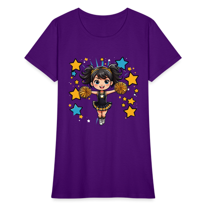 T-Shirt - Unleash Your Inner Cheer - purple