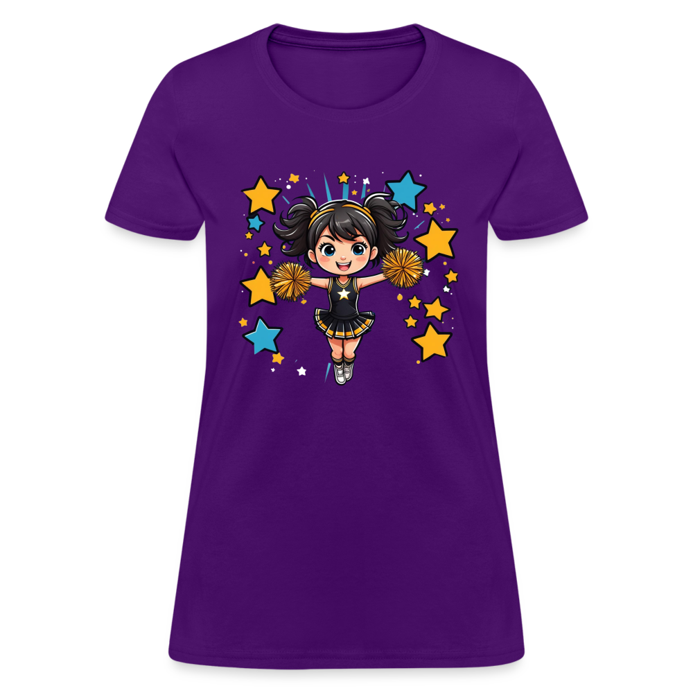 T-Shirt - Unleash Your Inner Cheer - purple