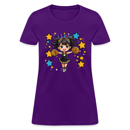 T-Shirt - Unleash Your Inner Cheer - purple