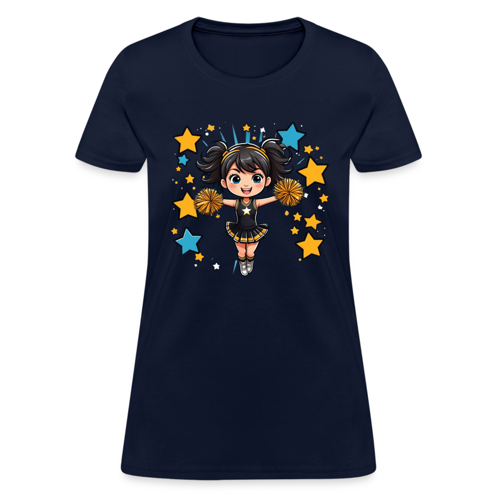 T-Shirt - Unleash Your Inner Cheer - navy