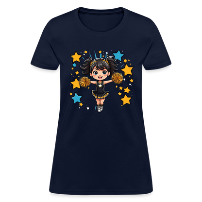 T-Shirt - Unleash Your Inner Cheer - navy