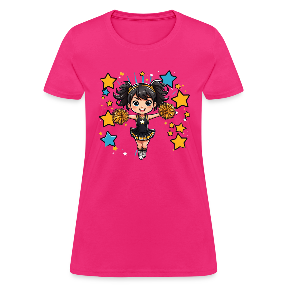 T-Shirt - Unleash Your Inner Cheer - fuchsia