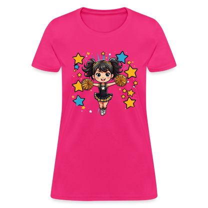 T-Shirt - Unleash Your Inner Cheer - fuchsia