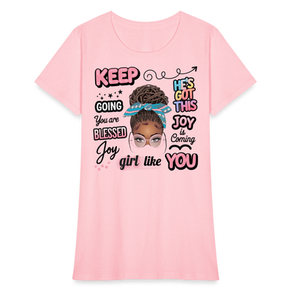 T-Shirt -Inspirational Quotes for "A Girl Like You" - pink